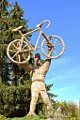 1410055 Col du T�l�graphe - Sculpture de Paille & Foin